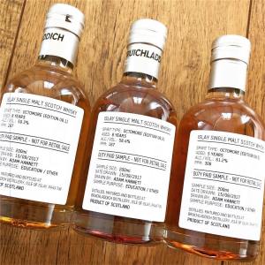 Octomore 8.1 to 8.3 Samples
