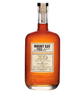 mount gay cask strength bottle